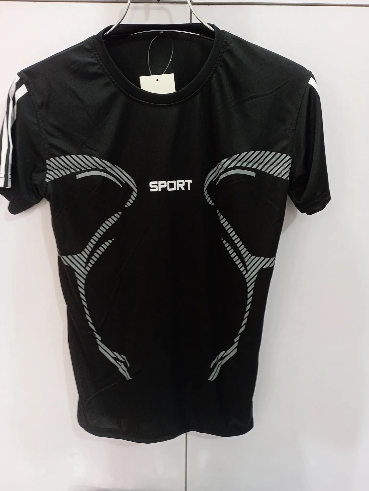Stylish Comfortable sports T-Shirt (Black)