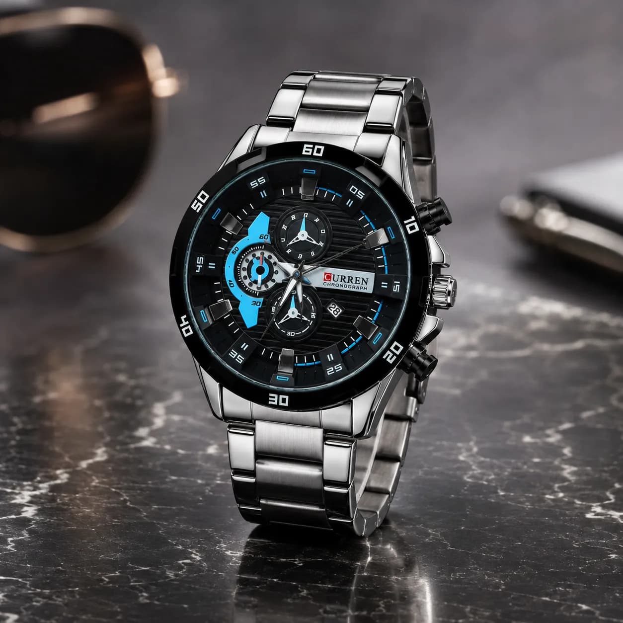 Curren 8402 Chronograph Men’s Watch